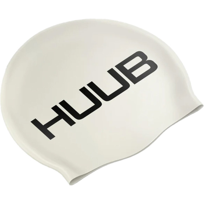 2024 Huub Silikon-Schwimmkappe A2-VGCAP - White